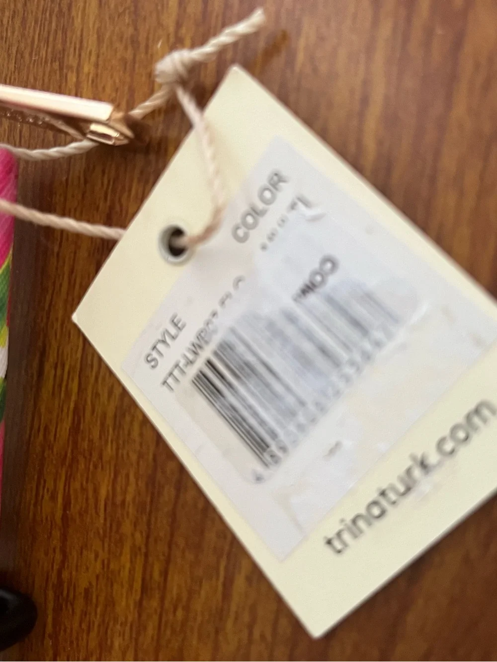 Trina Turk brand tags